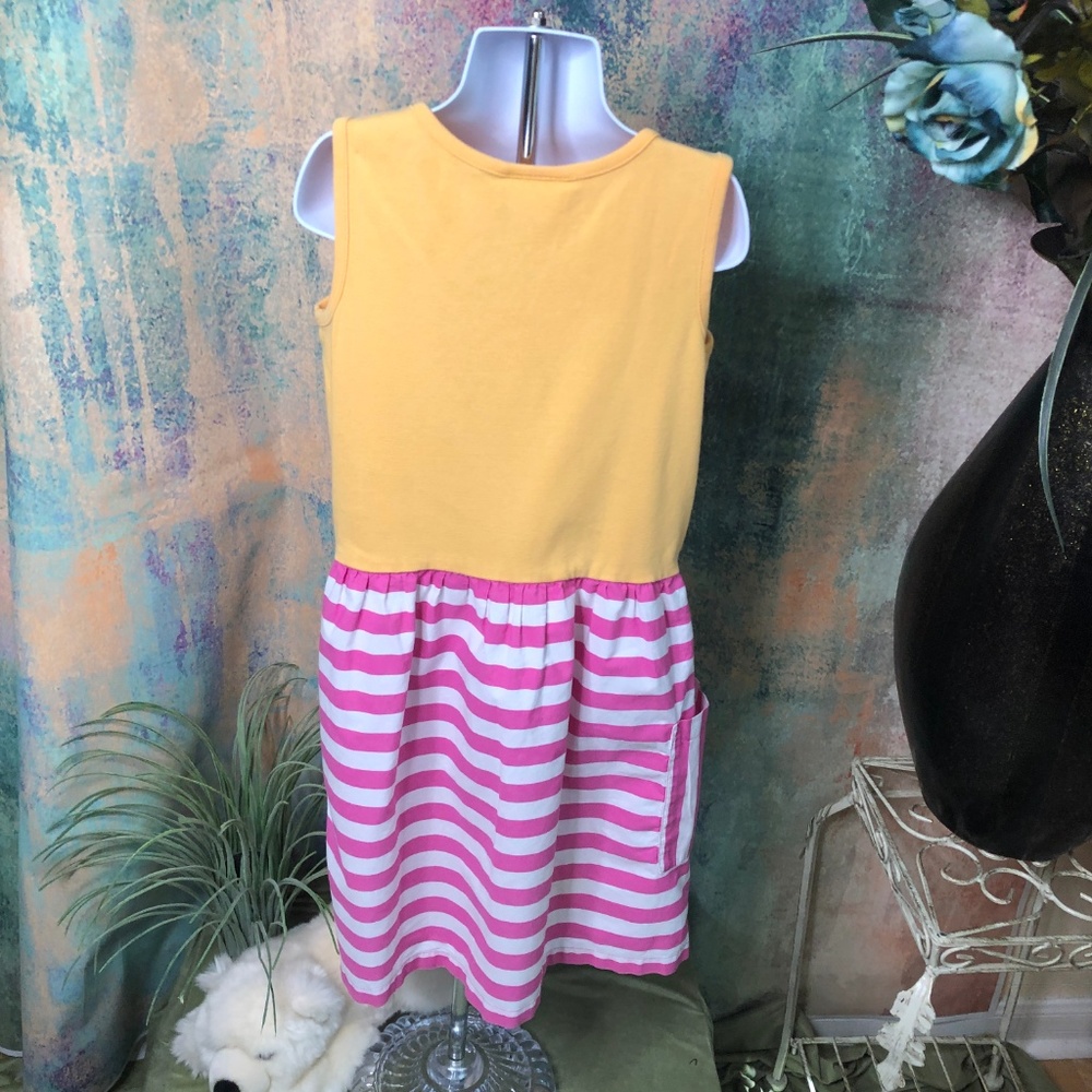 📌Hanna Andersson Striped Girl Dress - Picture 2 of 8